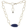 Loopy Necklace in lapis by Peggy Li
