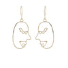 Art Face Earrings