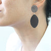 Onyx Clip Earrings