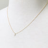 Micro Initial Necklace by Peggy Li Creations