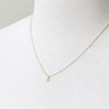 Micro Initial Necklace by Peggy Li Creations