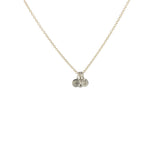 Micro Initial Charm necklace