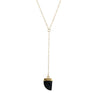 Mini Onyx Tusk Necklace