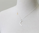 Silver My Moon and Stars Necklace