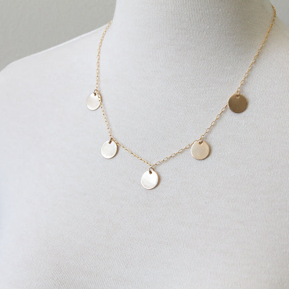 Mothers Initial Necklace, no stamping