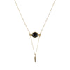 Onyx Point Necklace