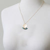 Opalite Disc Necklace