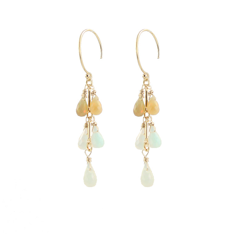 Ombre Opals Earrings