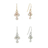 Opal Cluster Earrings