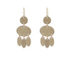 Golden Ovals Earrings