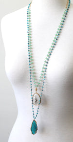 One of a kind necklaces by Peggy Li