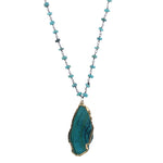 Azurite and Turquoise Necklace