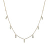 Rectangle Opals Necklace