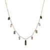 Rectangle Tourmaline Necklace