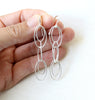 Ringlet Earrings sterling silver