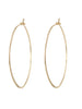 Delicate Hoop Earrings - detail