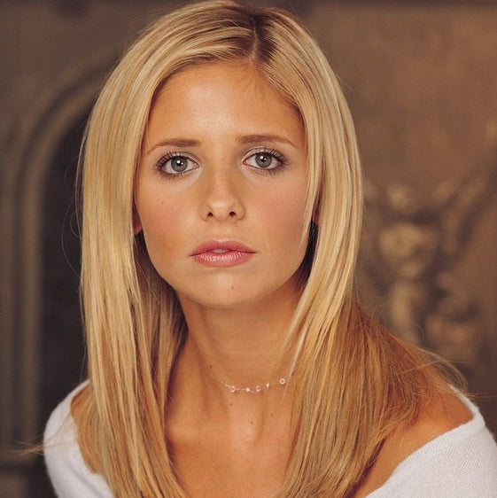 Buffy the Vampire Slayer Illusion Necklace in pinks