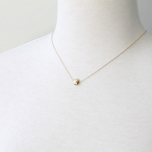 Simple Dot Necklace by Peggy Li Creations