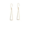 Skinny Triangle Earrings