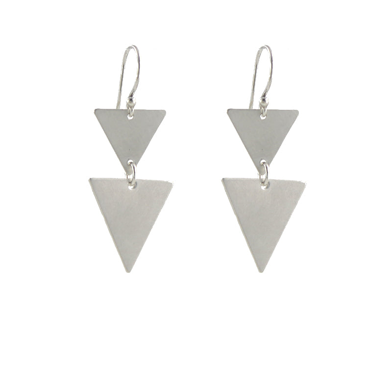 Triangle Stack Earrings