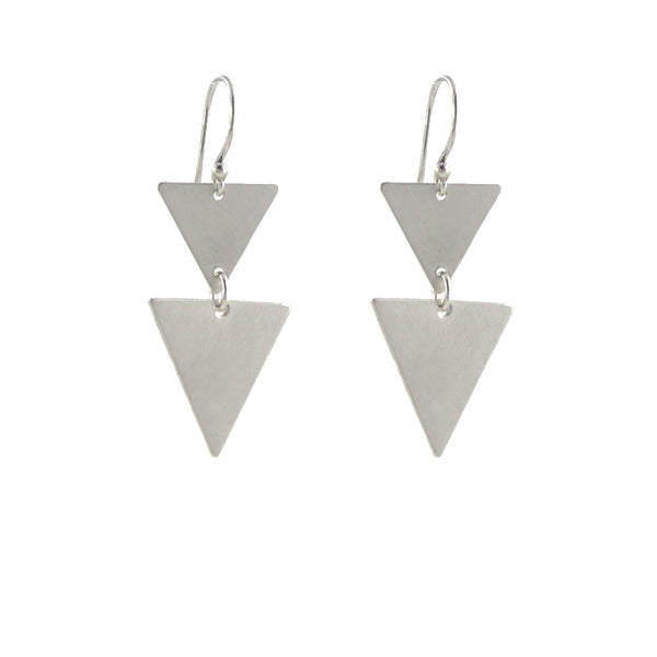 Triangle Stack Earrings