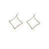 Squared Hoop Earrings