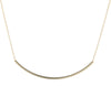 Large Square Tube Bar Necklace