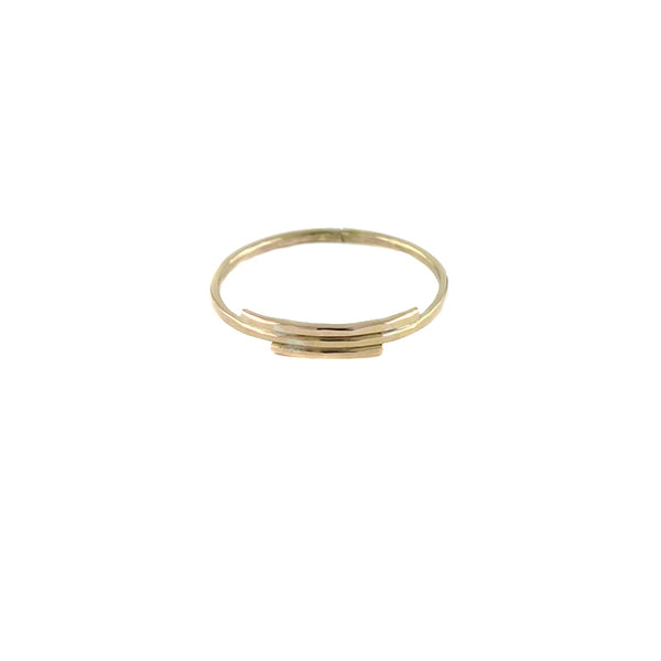 Deco Stacked Ring