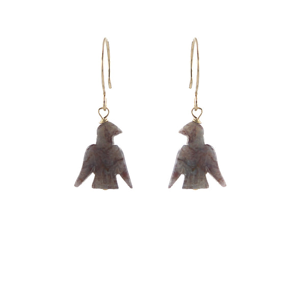 Stone Eagle Earrings