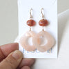 Peachy Sunshine Earrings by Peggy Li