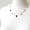 Tourmaline Leaves Necklace