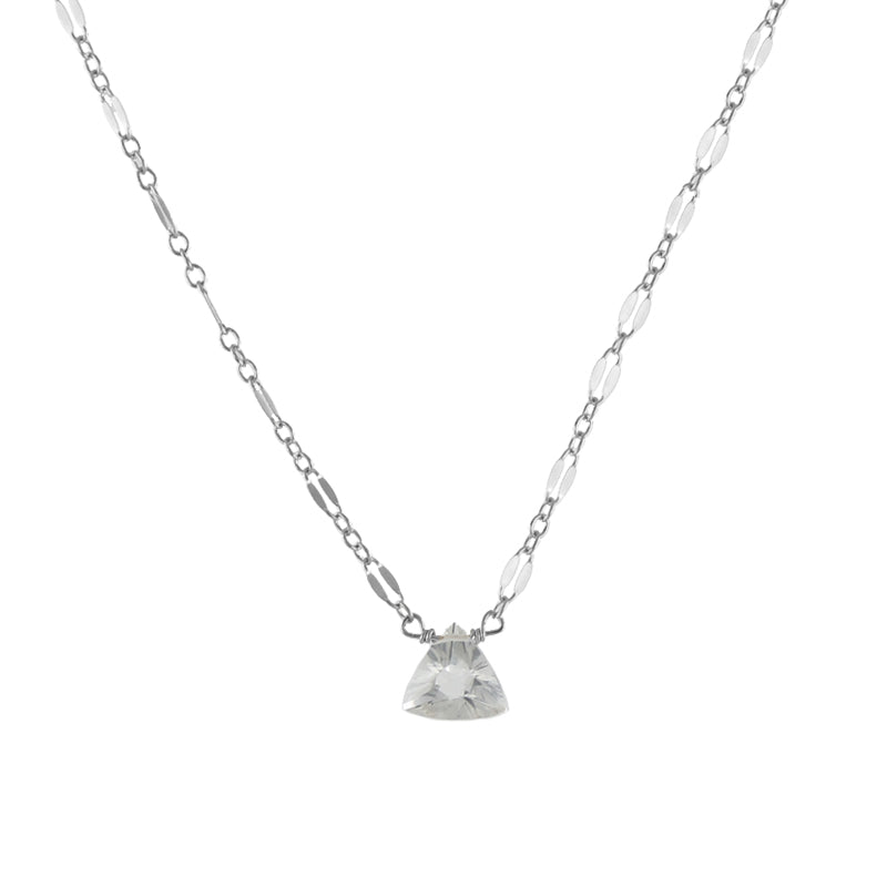 Quartz Starlight Necklace silver