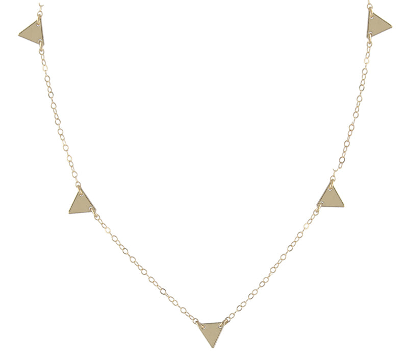 Triangles Chain Necklace