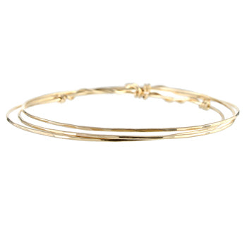 Twisted Bangle Bracelets