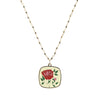 Vintage Floral Necklace