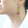 Watermelon Crunch Earrings by Peggy Li