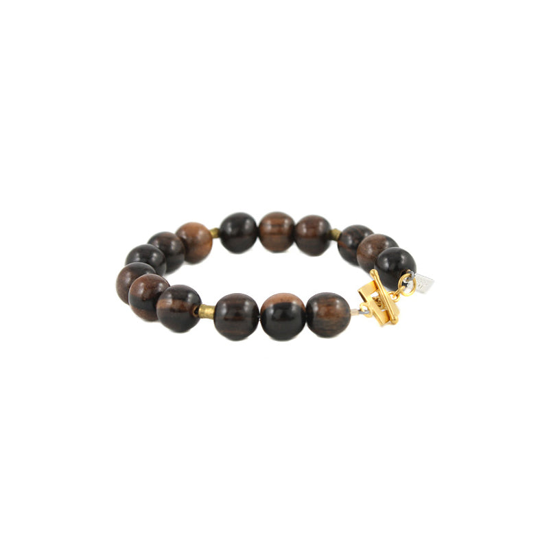 Wood Bead Bracelet