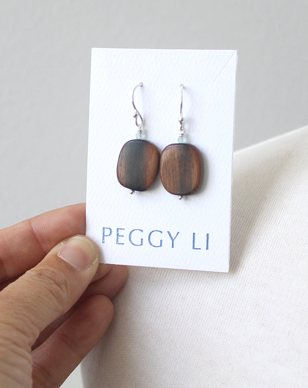 Wooden Wonder Earrings