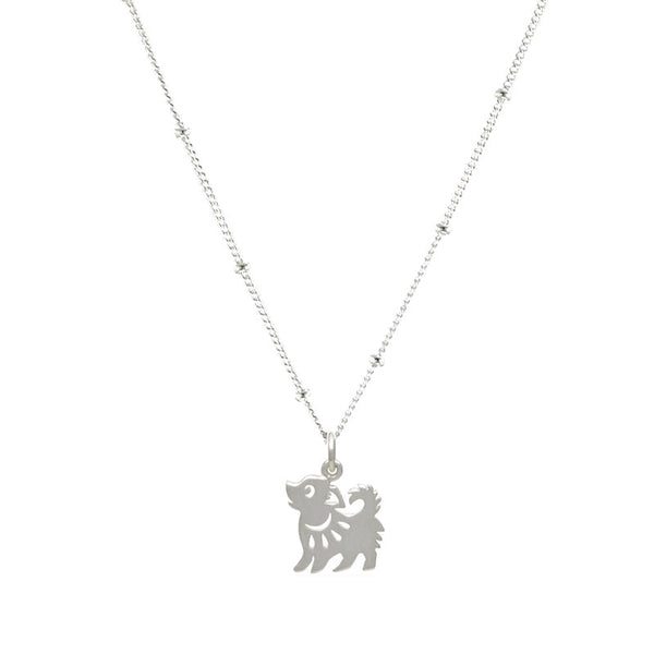 Year of the Dog charm necklace