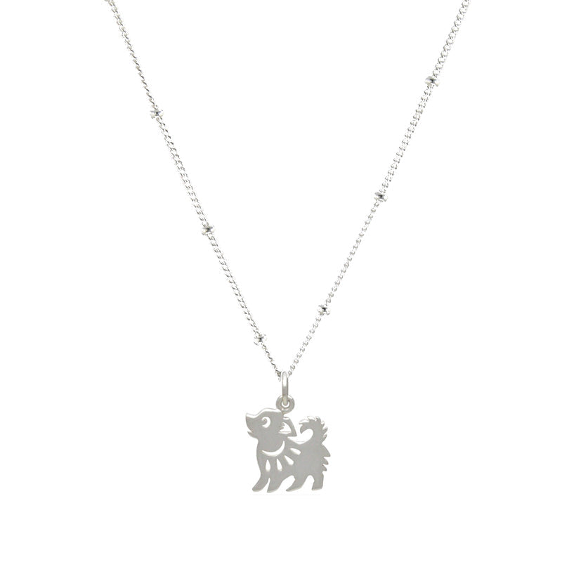 Year of the Dog charm necklace